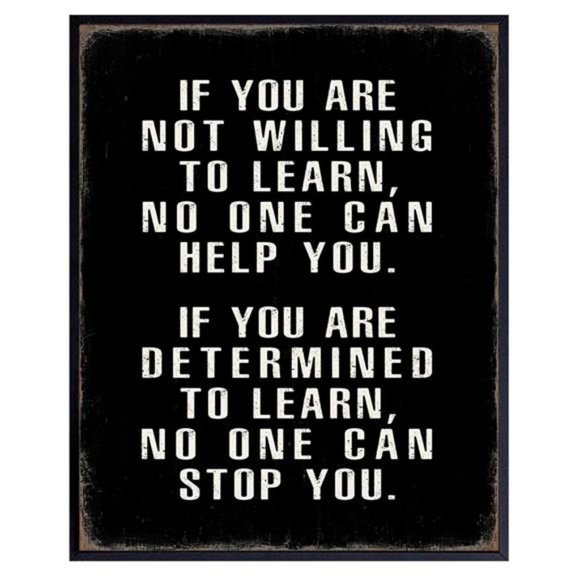 Motivational Wall Art - Office Wall Art & Decor Motivational poster - Picture 1 of 8